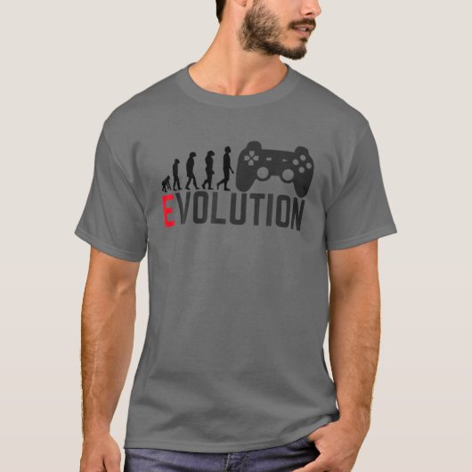 プロ最高のビデオ・ゲーマーGaming Evolution Console PC P Tシャツ (正面)