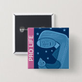 プロ生活 缶バッジ (正面&裏面)