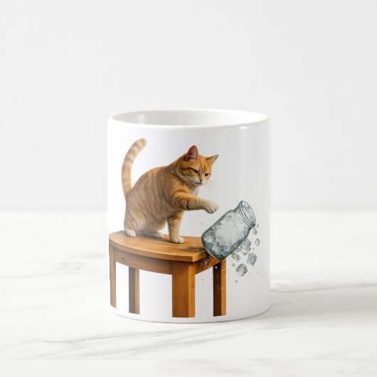 プロ移民猫、ICE廃止ティーシャツ、Chinga La コーヒーマグカップ (中央)