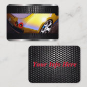 プロ自動車 名刺 (正面/裏面)