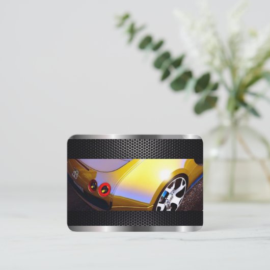 プロ自動車 名刺 (スタンド正面)