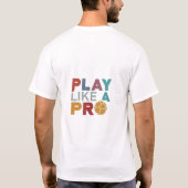プロ遊のように Tシャツ (裏面)
