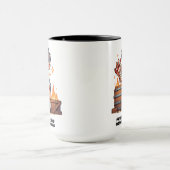 プロ離れに向けて花火を！ マグカップ (中央)