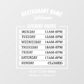 プロ ウィンドウ シール ウィンドウサイン (シート)