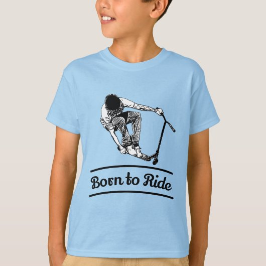 プロ スクーター フリー ライダー トリック Tシャツ (正面)