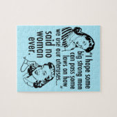 プロ·チョおもしろいイス·フェミニスト漫画 ジグソーパズル (横)