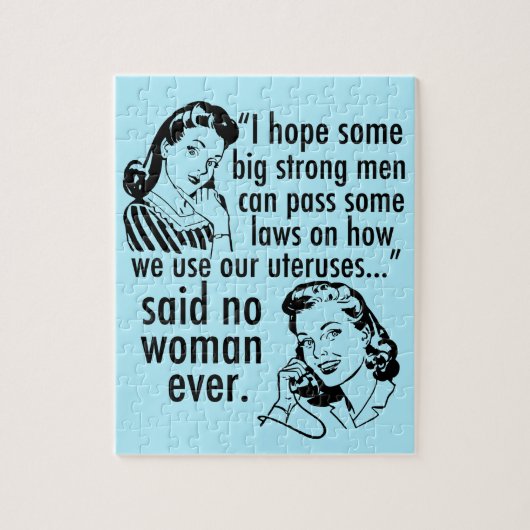 プロ·チョおもしろいイス·フェミニスト漫画 ジグソーパズル (縦)