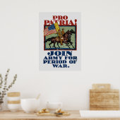 プロ・パトリア!陸軍プロパガンダ ポスター (キッチン)
