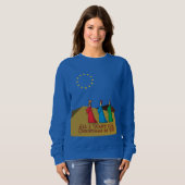 プロ·レイン·アンチ·ブレキシおもしろいット·クリスマス·ジャンパー スウェットシャツ (正面フル)