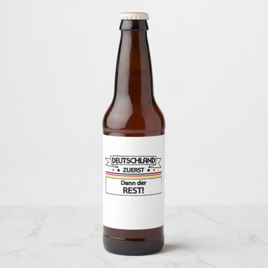 プロAFDドイツ |代替Tシャツのスプルック ビールラベル (正面)