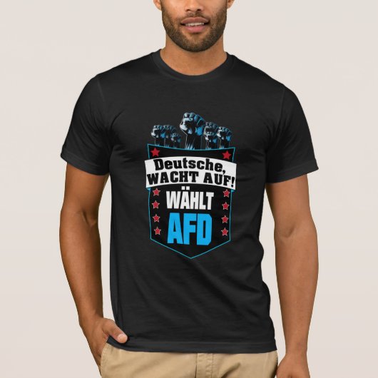 プロAFDドイツ |代替Tシャツのスプルック Tシャツ (正面)