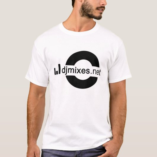 プロDJMixes.net -ワイシャツ- Tシャツ (正面)