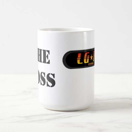 プロLGスクーター「ボスのマグ コーヒーマグカップ (中央)