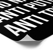 プロNato -アンチプーチン – アンチトランプ – 、小 ポスター (角)