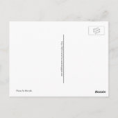 プンおもしろいライオンドアノッカーポストクロッシング ポストカード (裏面)