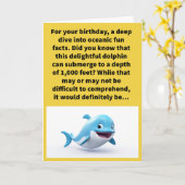 プンおもしろい懸命トゥファトムハッピーバースデー カード (黄色い花)