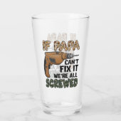 プンおもしろい父親のジョーク |父の日 タンブラーグラス (裏面)