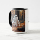 プンの入った秋のマグカップ マグカップ (正面左)