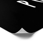 プンアップルおもしろいフルーツパイナップルプンダーク ポスター (角)