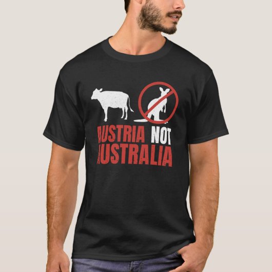 プンオーストリアNot Australia Tシャツ (正面)