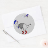 プンカザウルスレックス ラウンドシール (封筒)