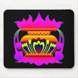 プンカラサスリランカ伝統的ポット繁栄 マウスパッド