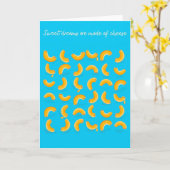 プンカードの甘い夢はチーズでできている カード (黄色い花)