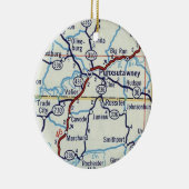 プンスハウニーの地図 セラミックオーナメント (右)
