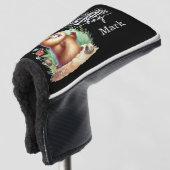 プンスハウニー・フィル・グラウンドホッグの日 ゴルフヘッドカバー (3/4 正面)