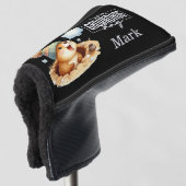 プンスハウニー・フィル・グラウンドホッグの日 ゴルフヘッドカバー (3/4 正面)