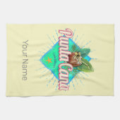 プンタカナカリブのドミニカ共和国レトロ キッチンタオル (横)