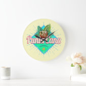 プンタカナカリブのドミニカ共和国レトロ ラージ壁時計 (ホーム)