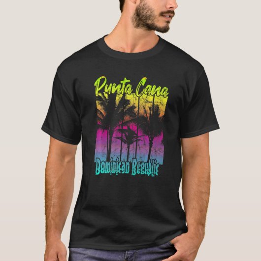 プンタカナサンセット Tシャツ (正面)