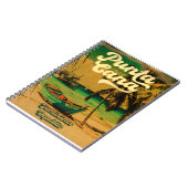 プンタカナドミニカパームツリービーチヴィンテージ ノートブック (左側)