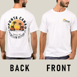 プンタカナドミニカレトロサンセットスーベリー60s tシャツ