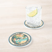 プンタカナドミニカ共和国ハットバッジ コースター (側面)