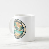 プンタカナドミニカ共和国ハットバッジ コーヒーマグカップ (正面左)