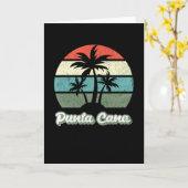 プンタカナドミニカ共和国ファミリーバケーション カード (黄色い花)