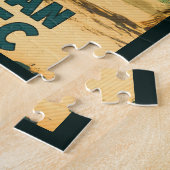 プンタカナドミニカ – ファミリーバケーションヴィンテージ60s ジグソーパズル (側面)