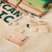 プンタカナドミニカ – ファミリーバケーションヴィンテージ60s ジグソーパズル (側面)