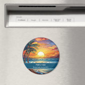 プンタカナビーチバケーション マグネット (インサイチュ (食洗機))