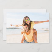 プンタカナビーチ先ウェディングフォト セーブザデート (裏面)