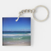 プンタカナ海,ドミニカ共和国 キーホルダー (裏面)