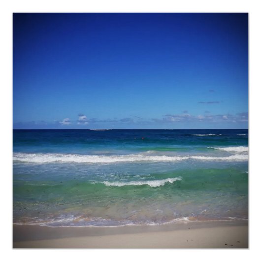 プンタカナ海，ドミニカ共和国 ポスター (正面)