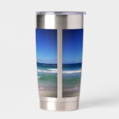 プンタカナ海，ドミニカ共和国 保温保冷タンブラー (左面)