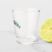 プンタカナ、ドミニカ共和国ヴィンテージアーチ ショットグラス (右)