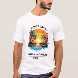 プンタカナ ファミリーバケーション マッチングTシャツ Tシャツ