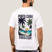 プンタカーナ ドミニカンの楽園 Tシャツ (裏面)