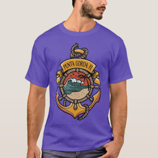 プンタゴルダフロリダウエストコーストビーチボートFis Tシャツ