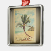 プンタゴルダヴィンテージトラベルオーナメントパームツリー メタルオーナメント (左)
